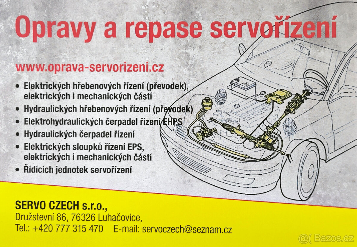 Repase hydraulických a elektrohydraulických čerpadel EHPS - 2