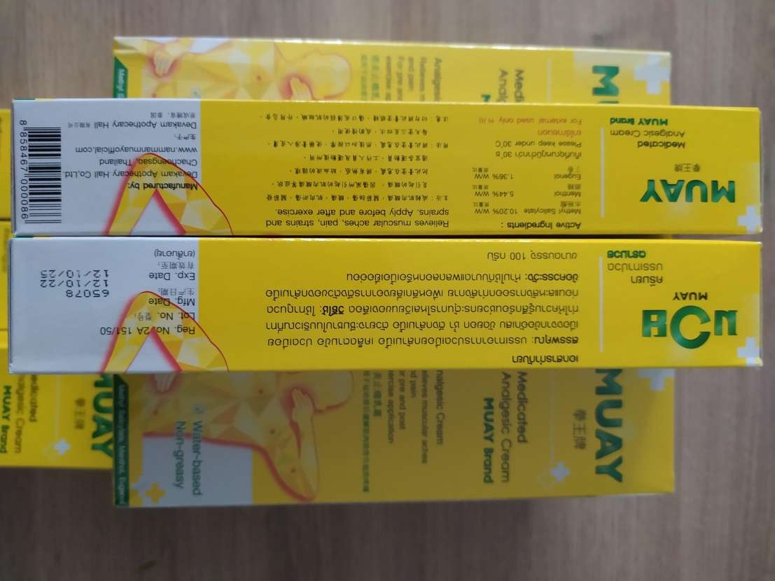 Originální thajský krém (thajská mast) Namman Muay 100g - 2