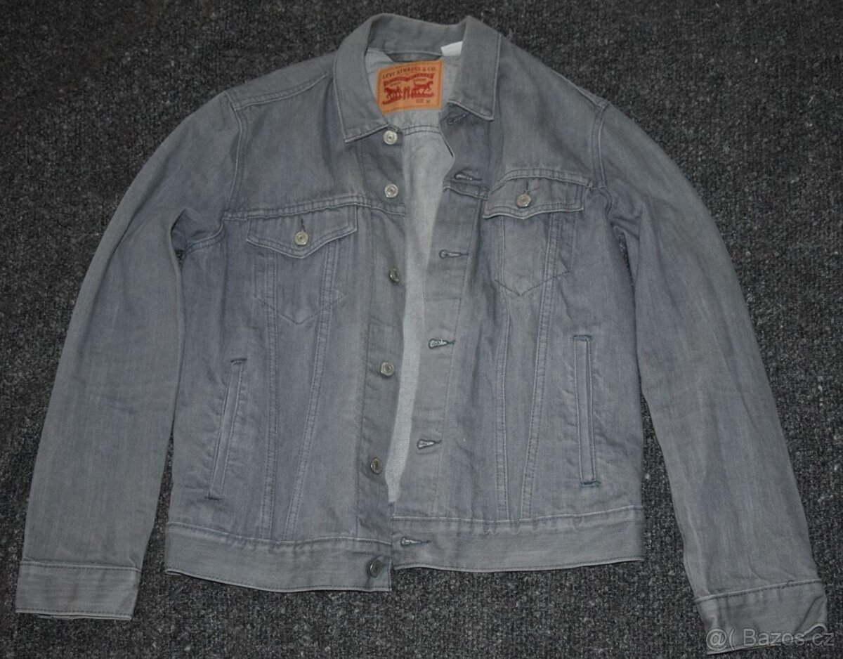 LEVIS jeans. bunda / džíska,vel. "M", 100% bavlna, NOVÁ - 2