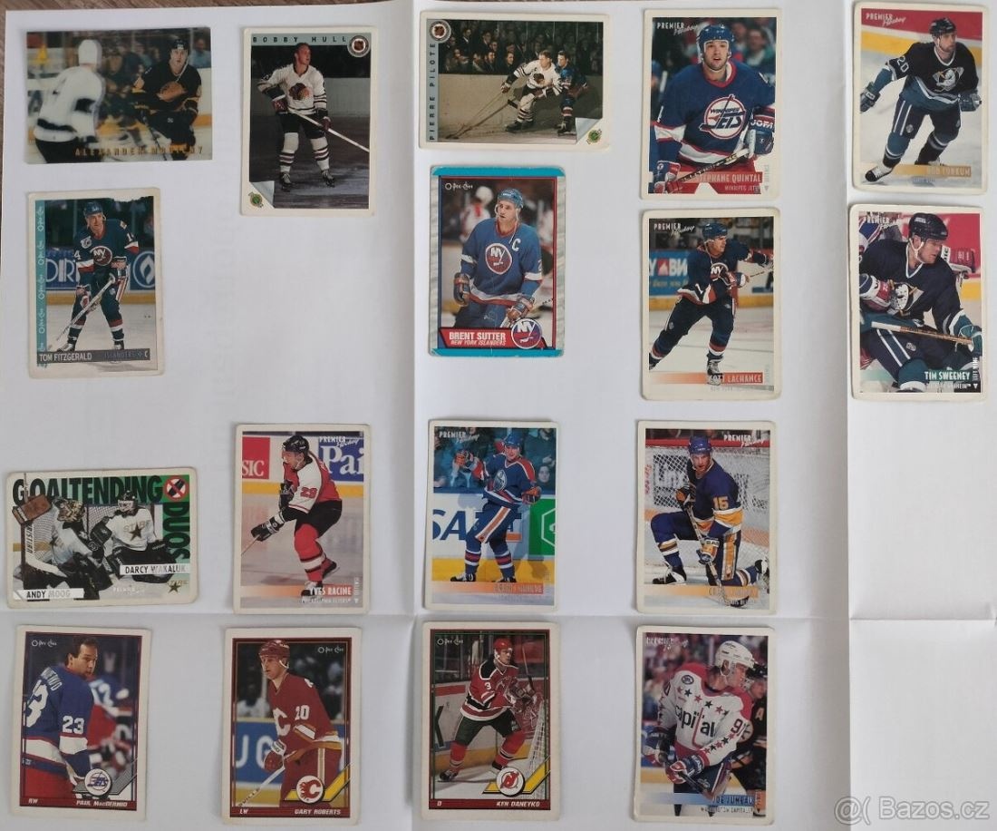 Hokejové, fotbalové a basketbalové karty - 2