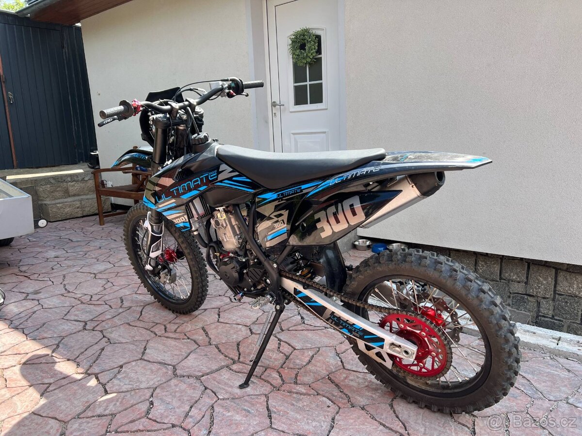 Motocross Ultimate NC 300 cc 21x18 startér/6 kvalt manuál/