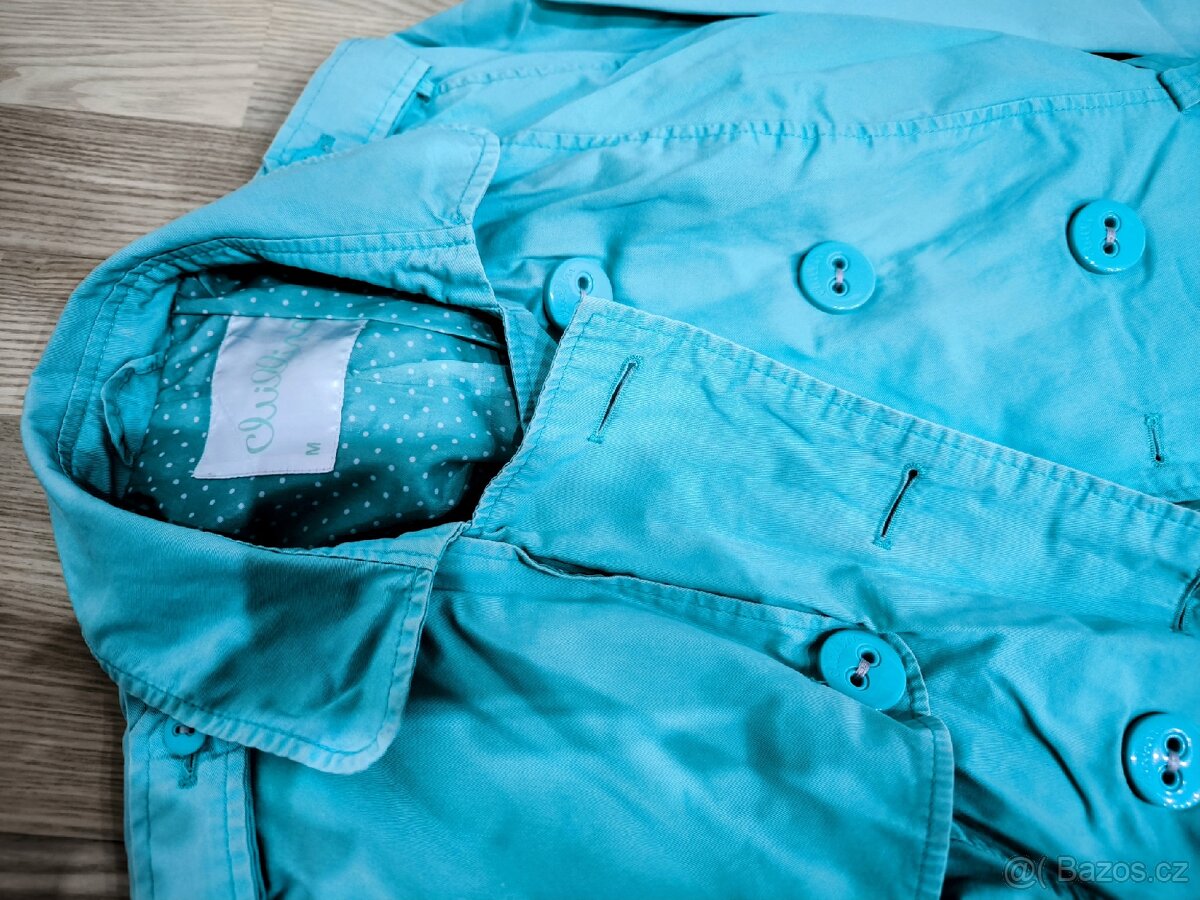 Mintový jarní kabátek - 2