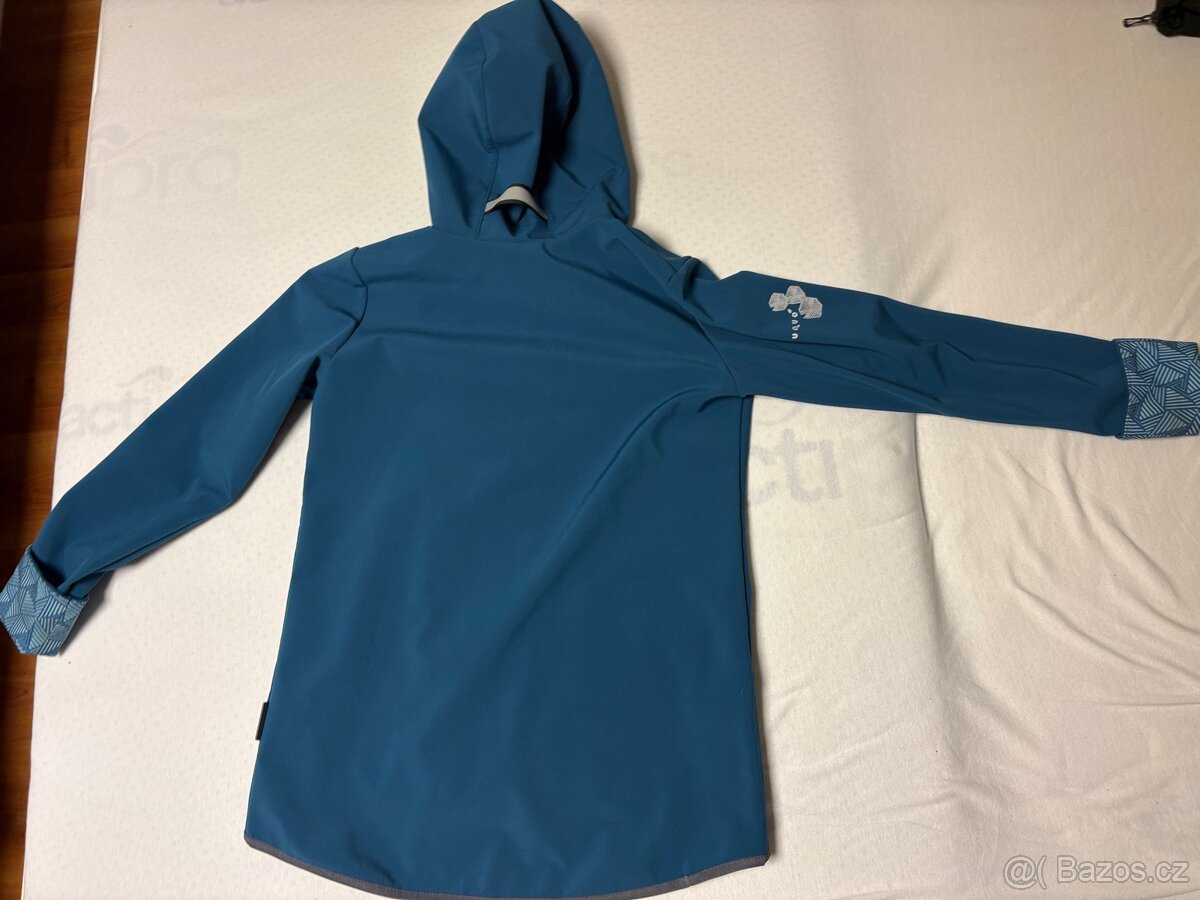 Dětská rostoucí softshellová bunda s fleecem Unuo 146/152 - 2