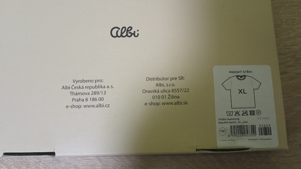 NOVÉ TRIČKO XL, ČERNÉ PÁNSKÉ - VTIPNÉ - 2