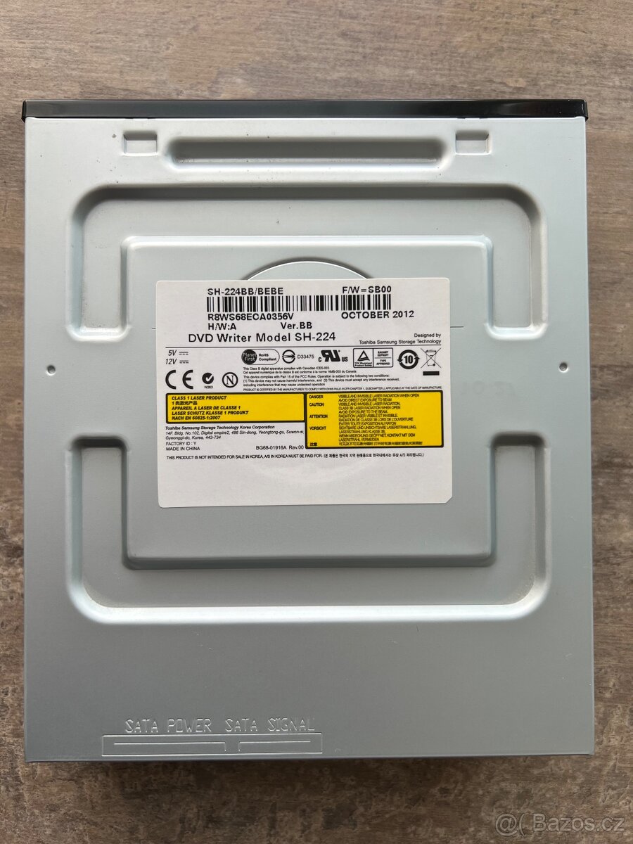 Samsung SH-224 černá 5,25" vypalovačka SATA - 2