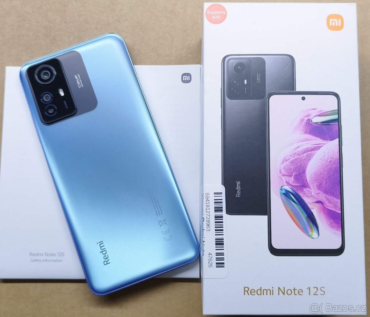 Xiaomi Redmi Note 12S Ice Blue 8GB RAM 256GB ROM - 2