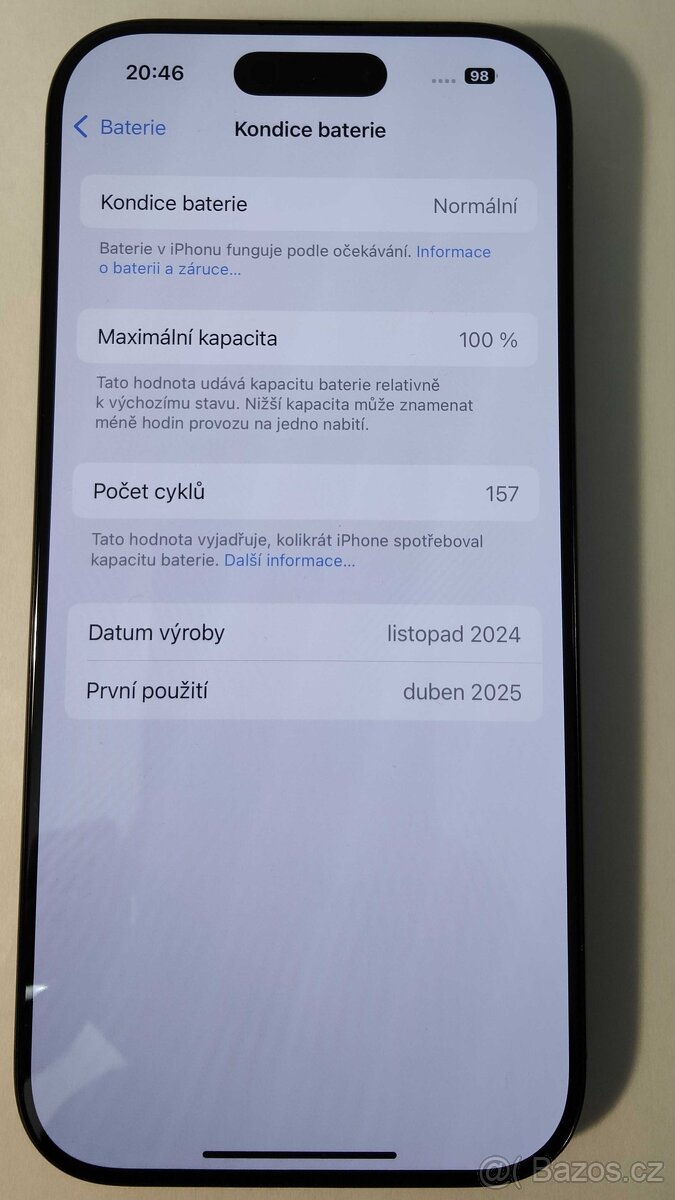 Apple iPhone 16 Pro 1TB, 100% BATERIE - 2