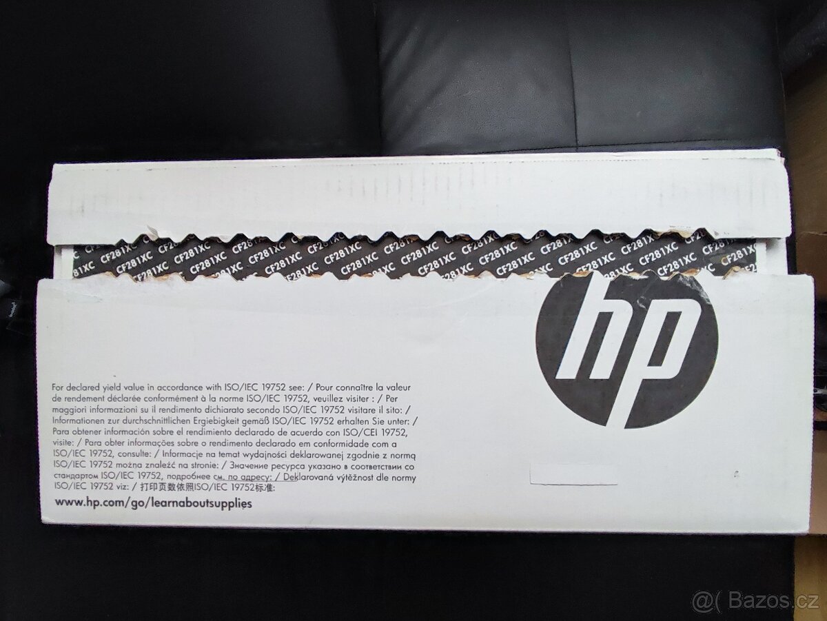 Originální toner HP CF281X černý - nový 81X - 2