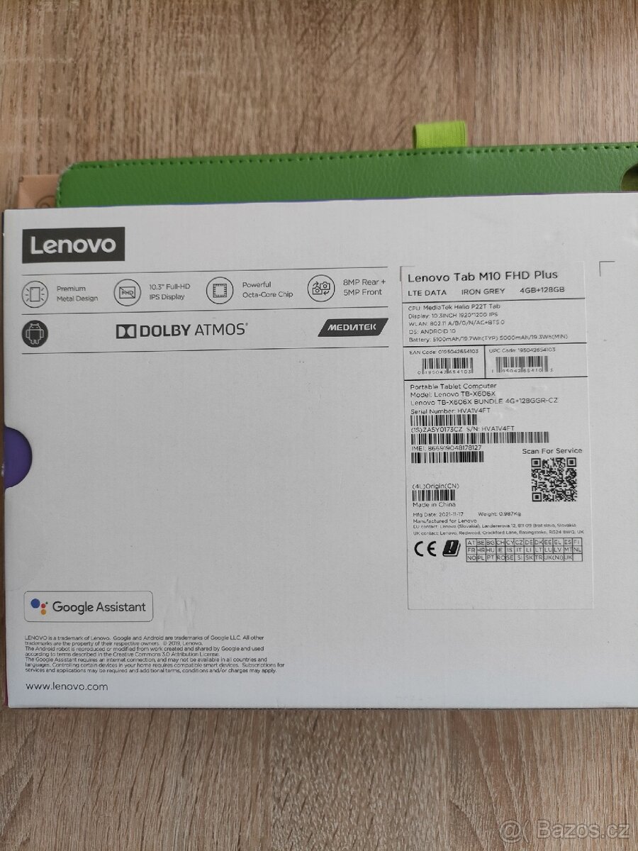 Tablet LENOVO TAB M10 plus - 2