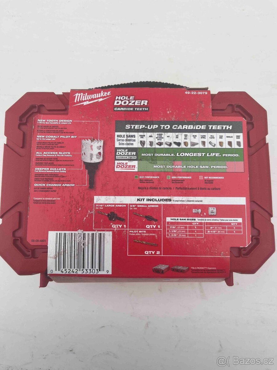 MILWAUKEE HOLE DOZER™ CARBIDE™ 9 ks-49223079 - 2