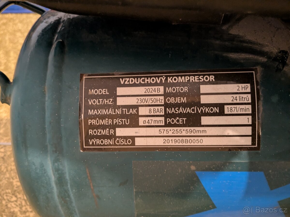 Olejový kompresor sada. - 2