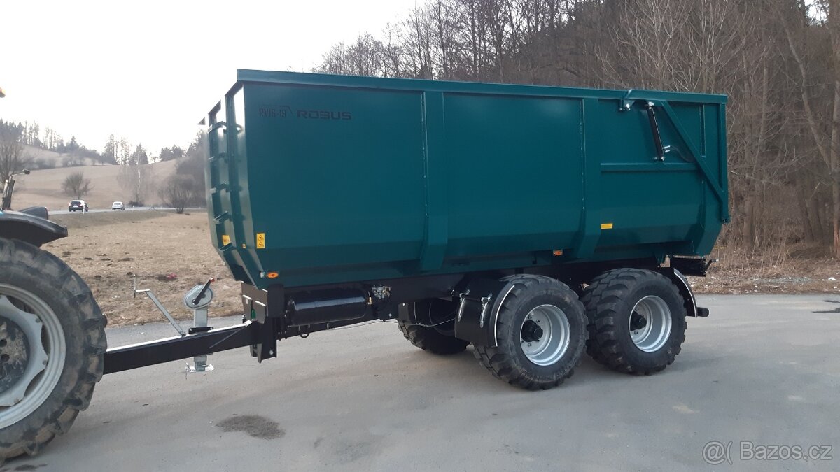 Traktorový návěs,Vlek za Traktor, Přívěs, Vlečka, 16t - 2