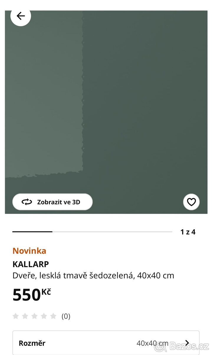 Ikea Kallarp Nový nelze již koupit 905.201.43 - 2