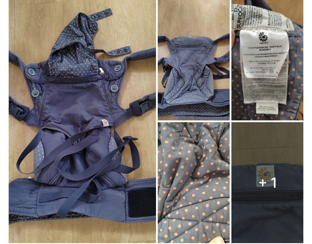 Ergobaby dusty blue - 2