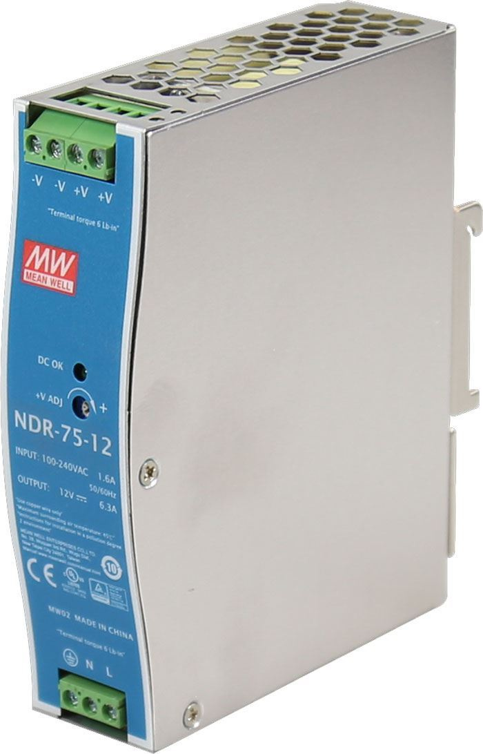 Zdroj 24V 3.2A na DIN průmyslový Planet PWR-75-24 - 2