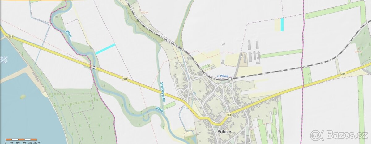 Prodej pozemků v kú Přibice - 2