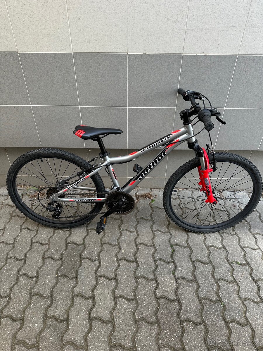 Prodám Author A-Matrix 24 stříbrná/červená - 2