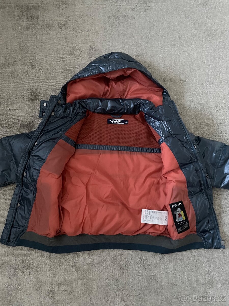 Dětská zimní bunda GEOX RESPIRA, velikost 6, jak NOVÁ - 2