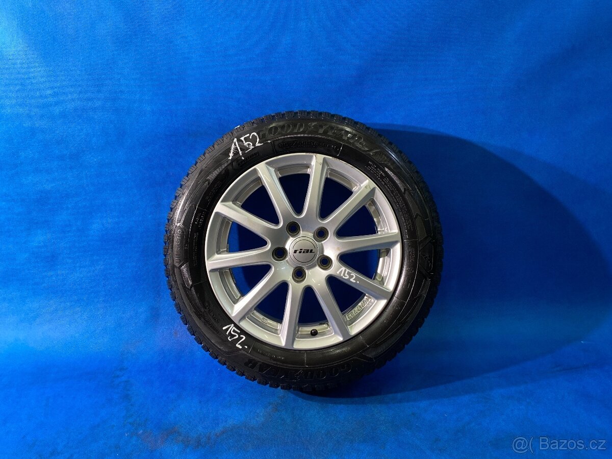 zimní ALU kola Rial 205/60/R16 Goodyear Ultra Grip - 2