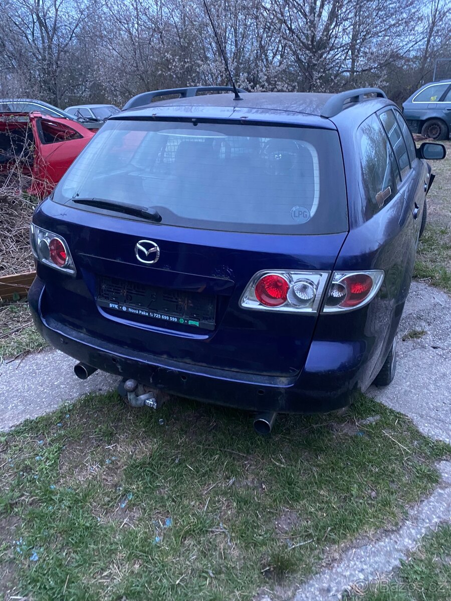 Mazda 6 2,3i 122kw nahradni dily - 2