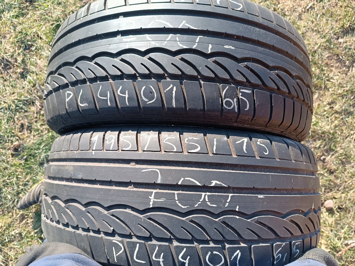 195/55/15 letní 6 kusů - 2