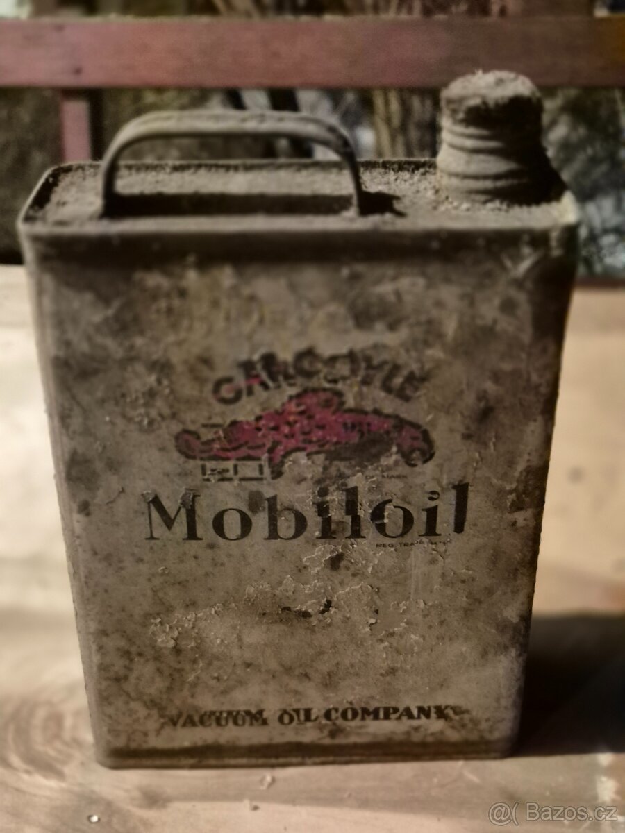 olejová maznice, plechovka - 2