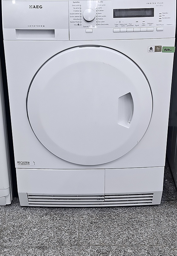 Sušička prádla MIELE, display - 2