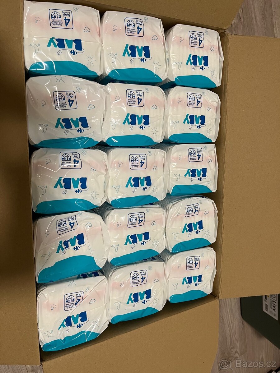 Jednorázové pleny č.4 - 2
