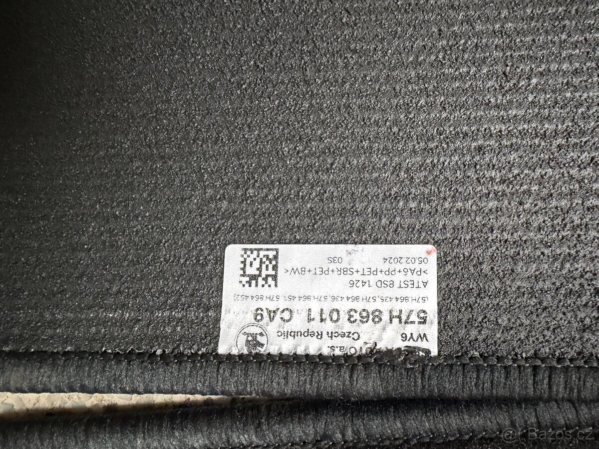 Sada koberců Škoda Kodiaq II. - 2