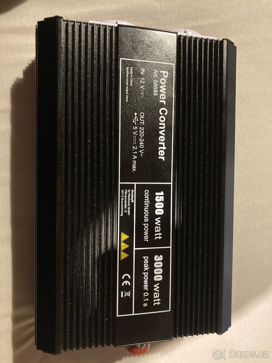 Měnič napětí Inventor 1500 / 3000 w - 2