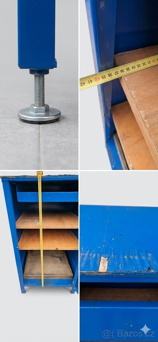 Plechová skříň do dílny - 2