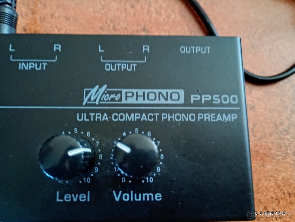 Phono PP500 gramofonový předzesilovač - 2