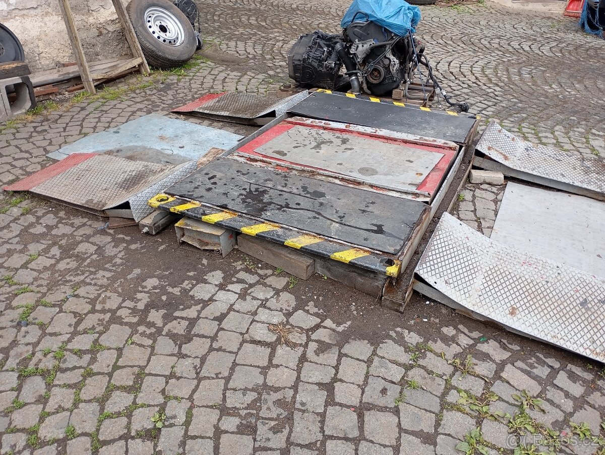 Pneumatický hever nosnost 2t - 2