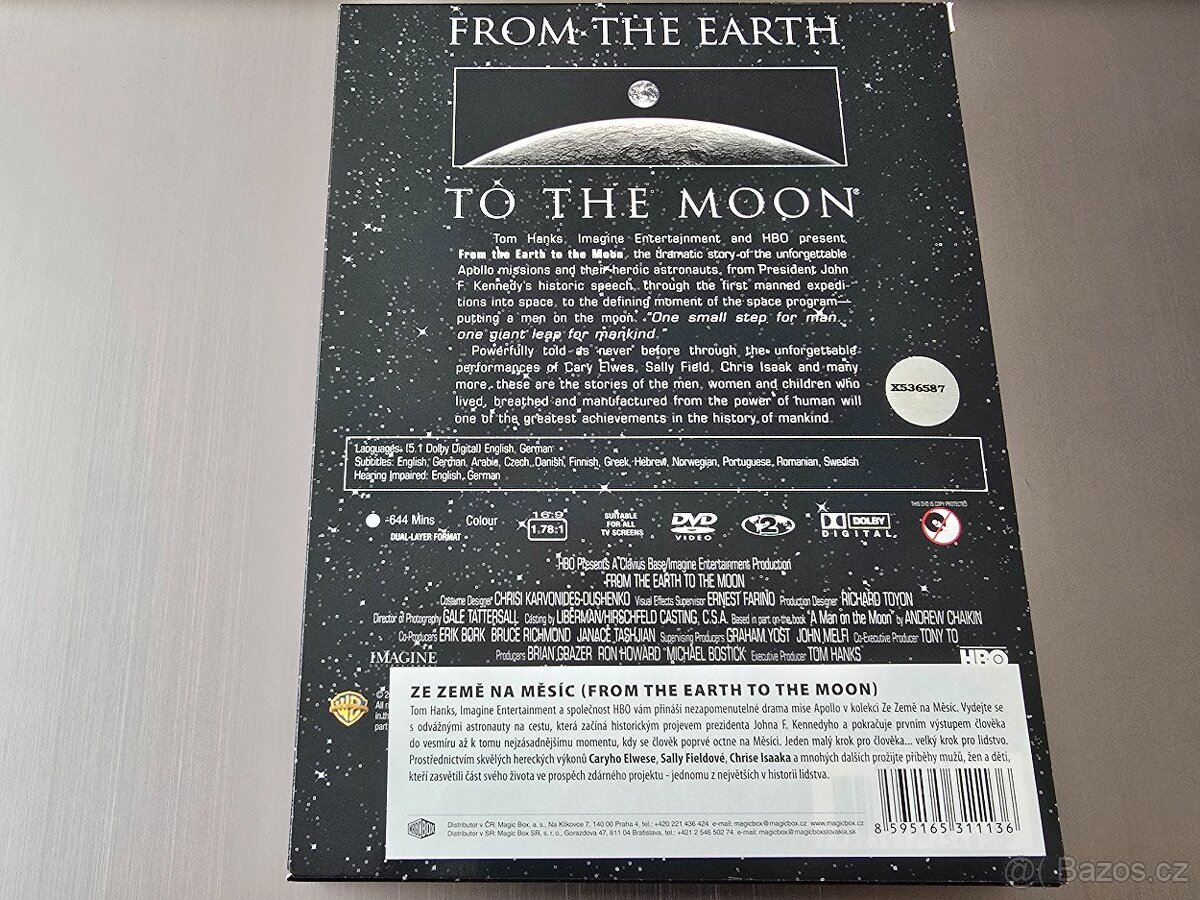 ZE ZEMĚ NA MĚSÍC (5 DVD, CZ titulky, digipack) Tom Hanks - 2