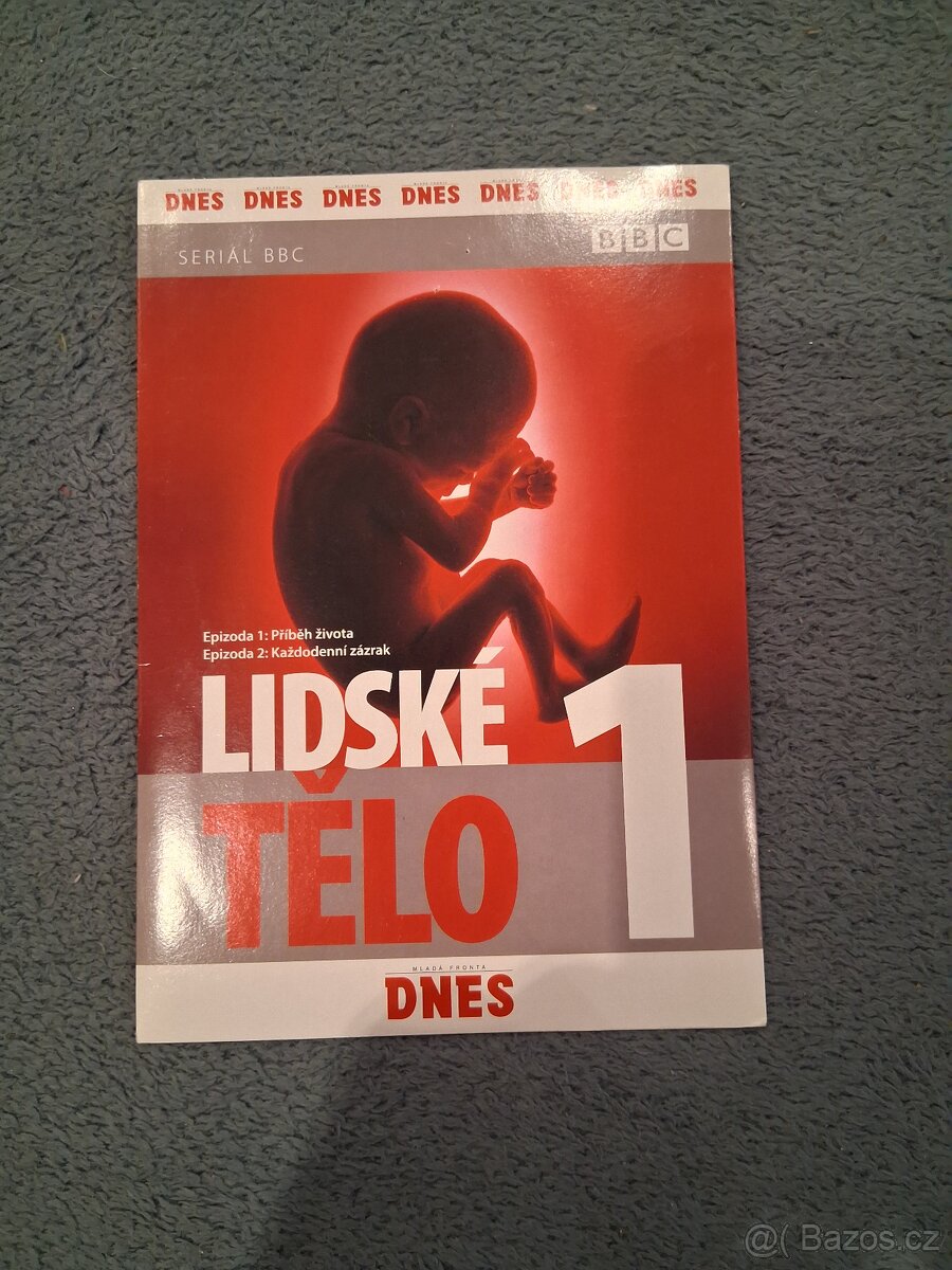 DVD originál - Lidské tělo 1-4 /cena sada/. - 2