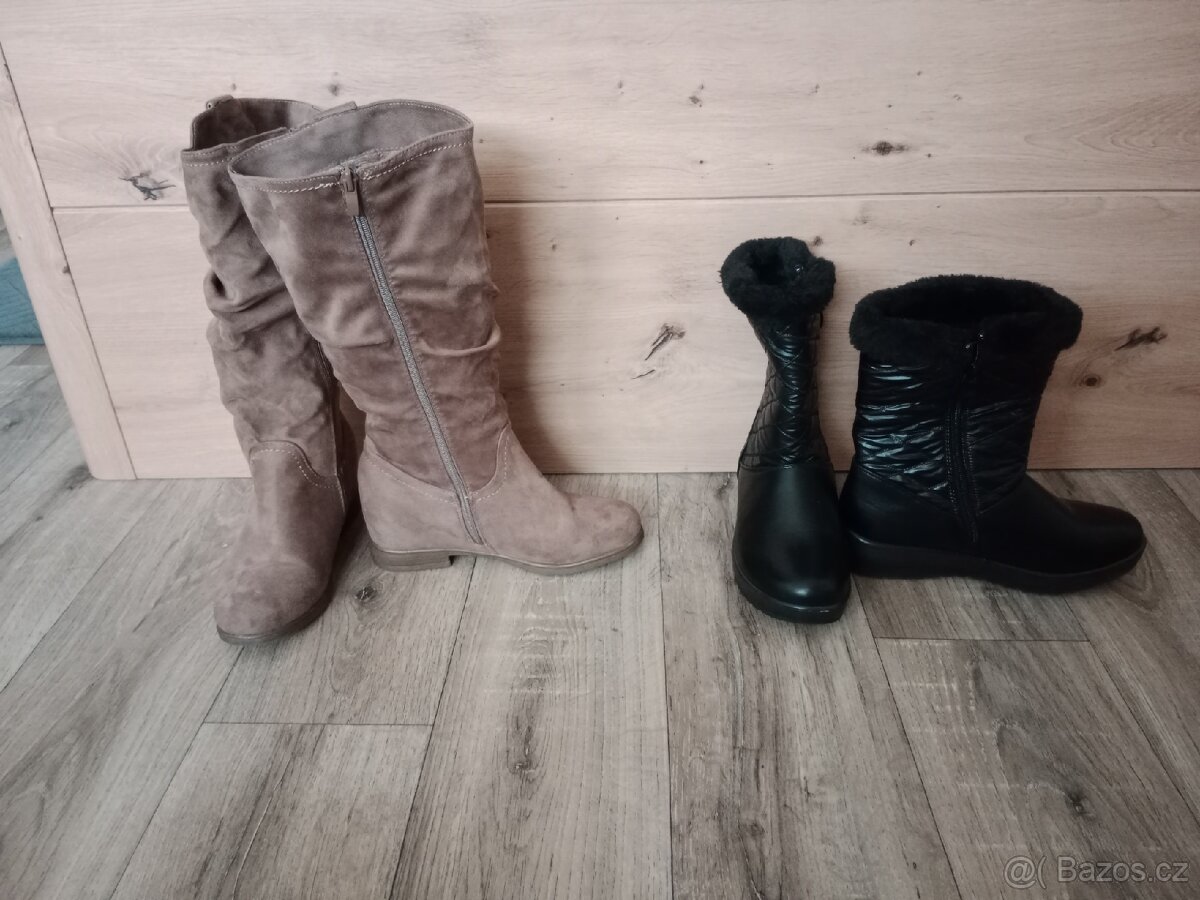 Nové dámské kozačky Deichmann - 2