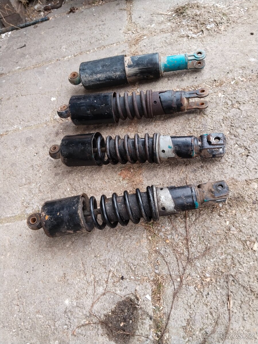 Zadní pérování, Dněpr Ural apod - 2