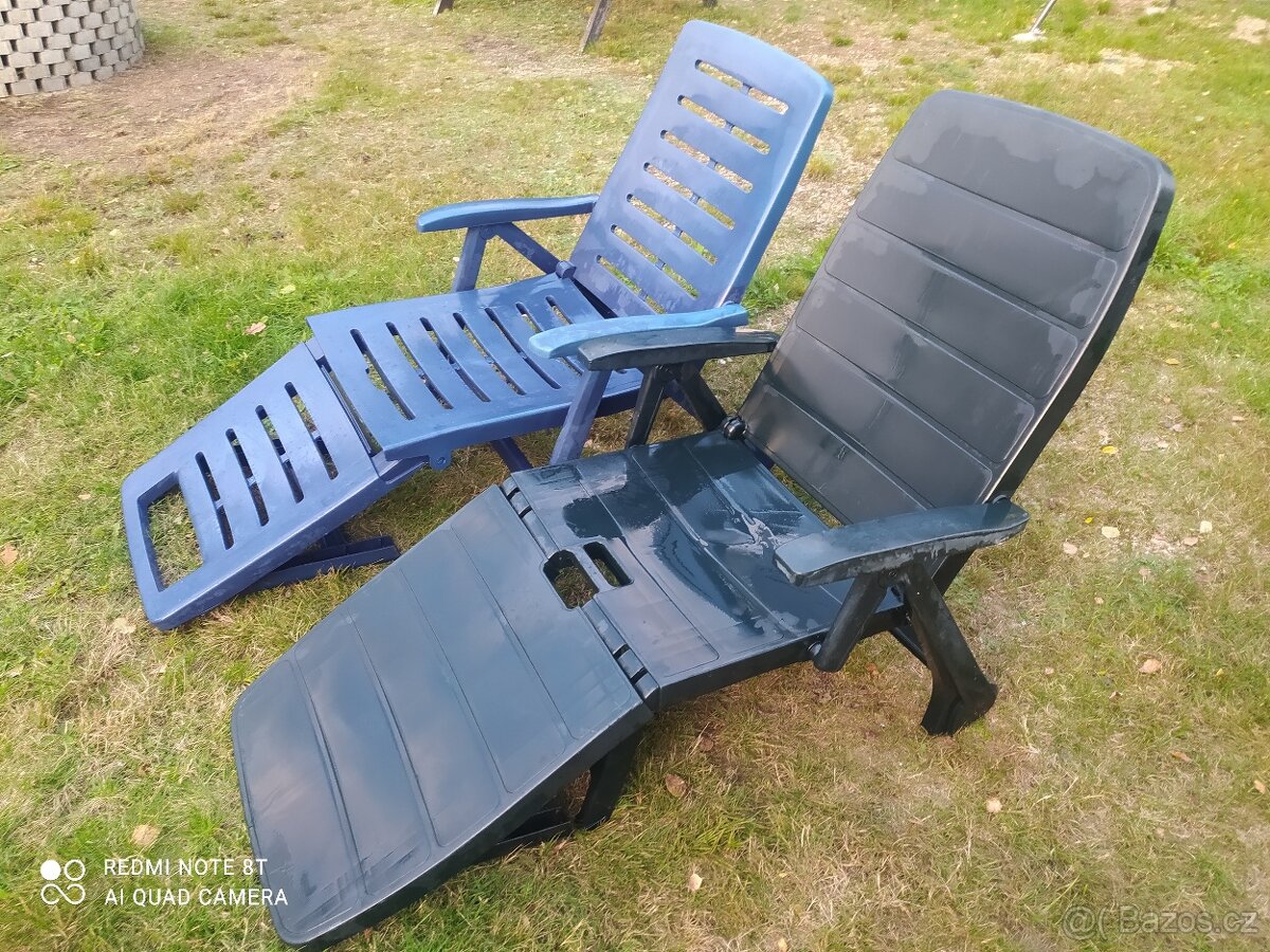 ZAHRADNÍ LEHÁTKA - 2ks - 2