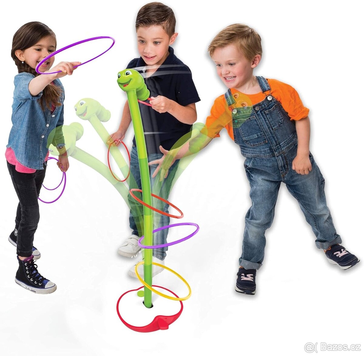 Tančící housenka - házení kruhů - 2