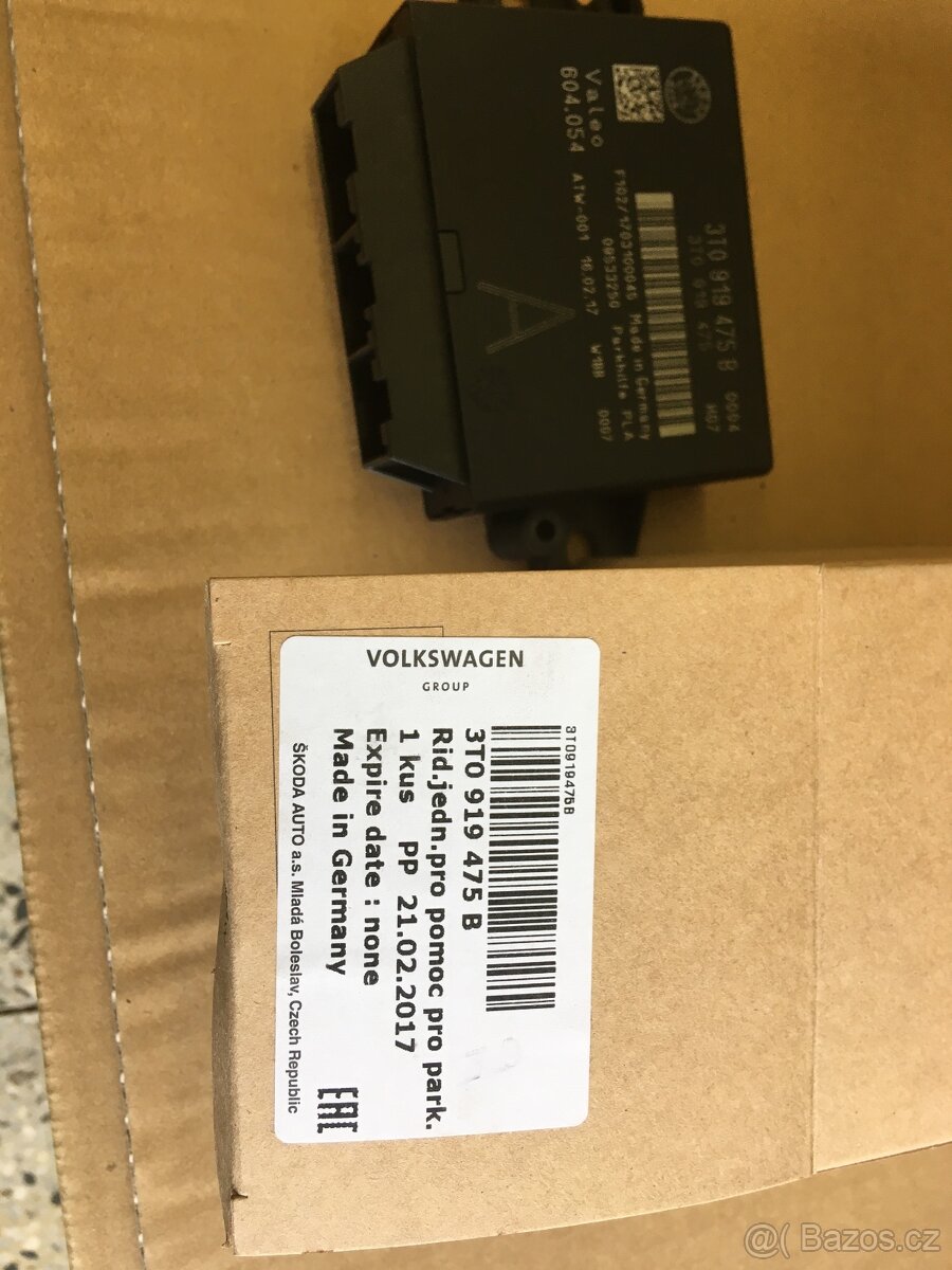 Řídící jednotka PDC senzorů 3T0 919475B - 2