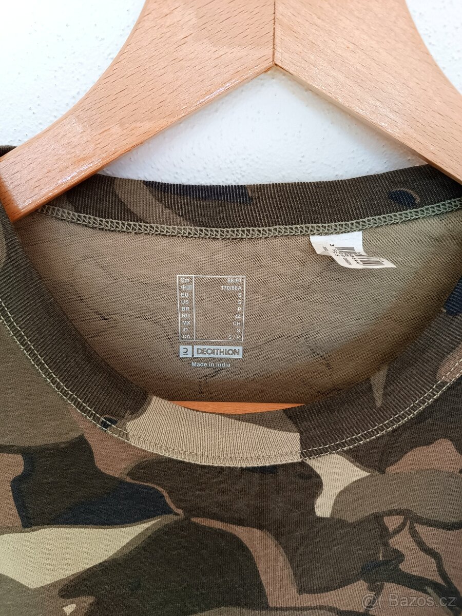 Nové maskáčové triko Solognac S - 2