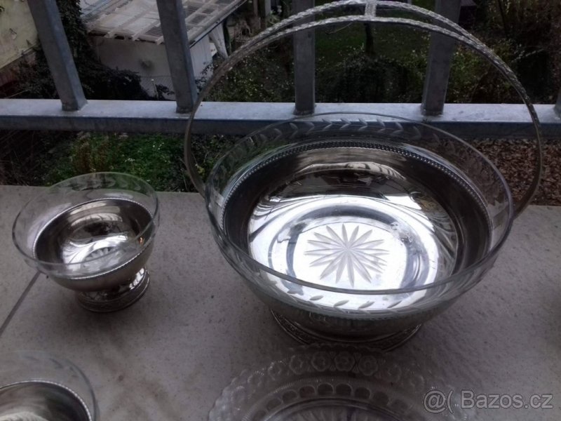 Starožitné mísy a mističky - komplet 7 ks - 2