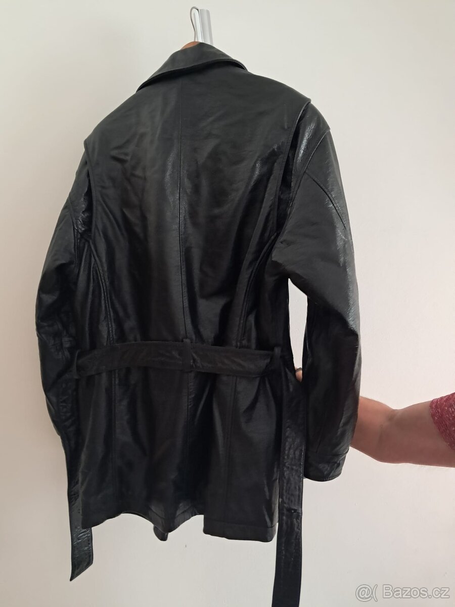 Motorkářská kožená bunda - 2