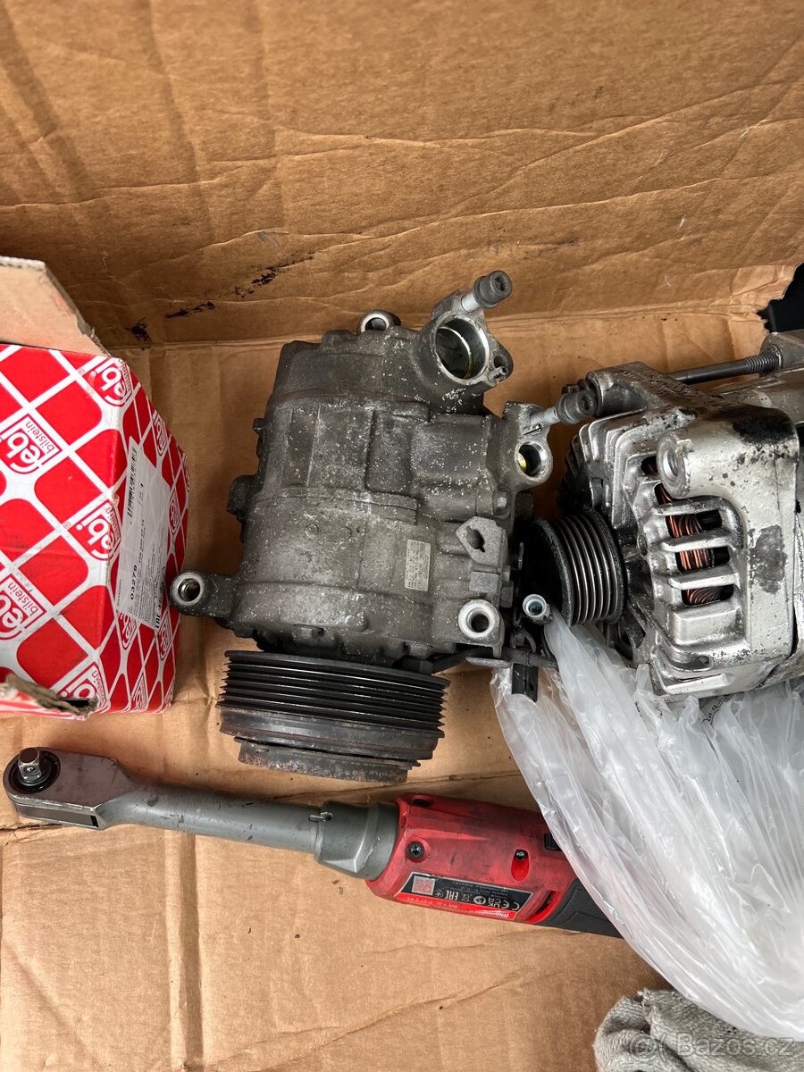 BMW E60 E61 KLIMATIZACE Kompresor - 2