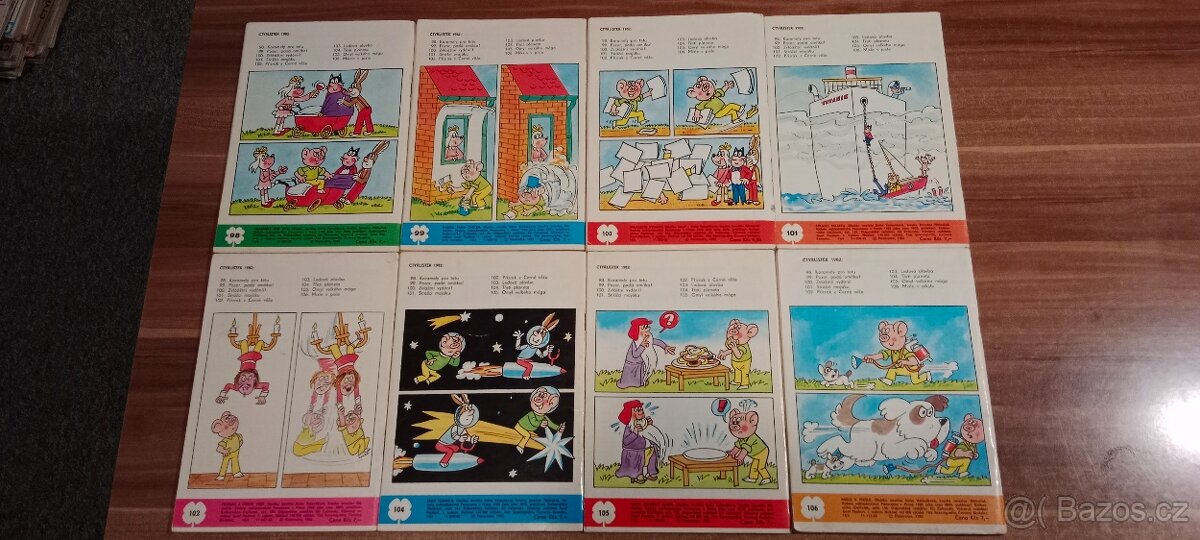 Čtyřlístek č.98 - 106. Ročník 1982. - 2