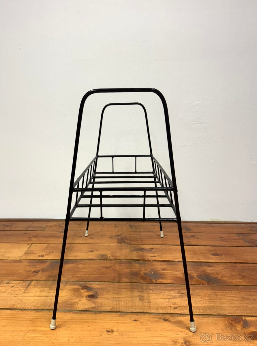 Originální kovový květinový stojan / etažer ČSSR - 2