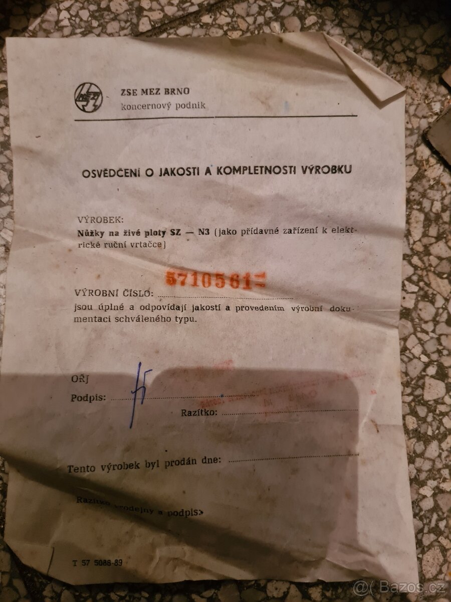 Nůžky na vrtačku Narex SZ-N3 - 2