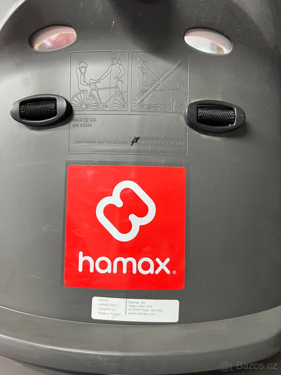 Dětská sedačka Hamax, odrážedlo Maxík, dětské kolo Scott - 2