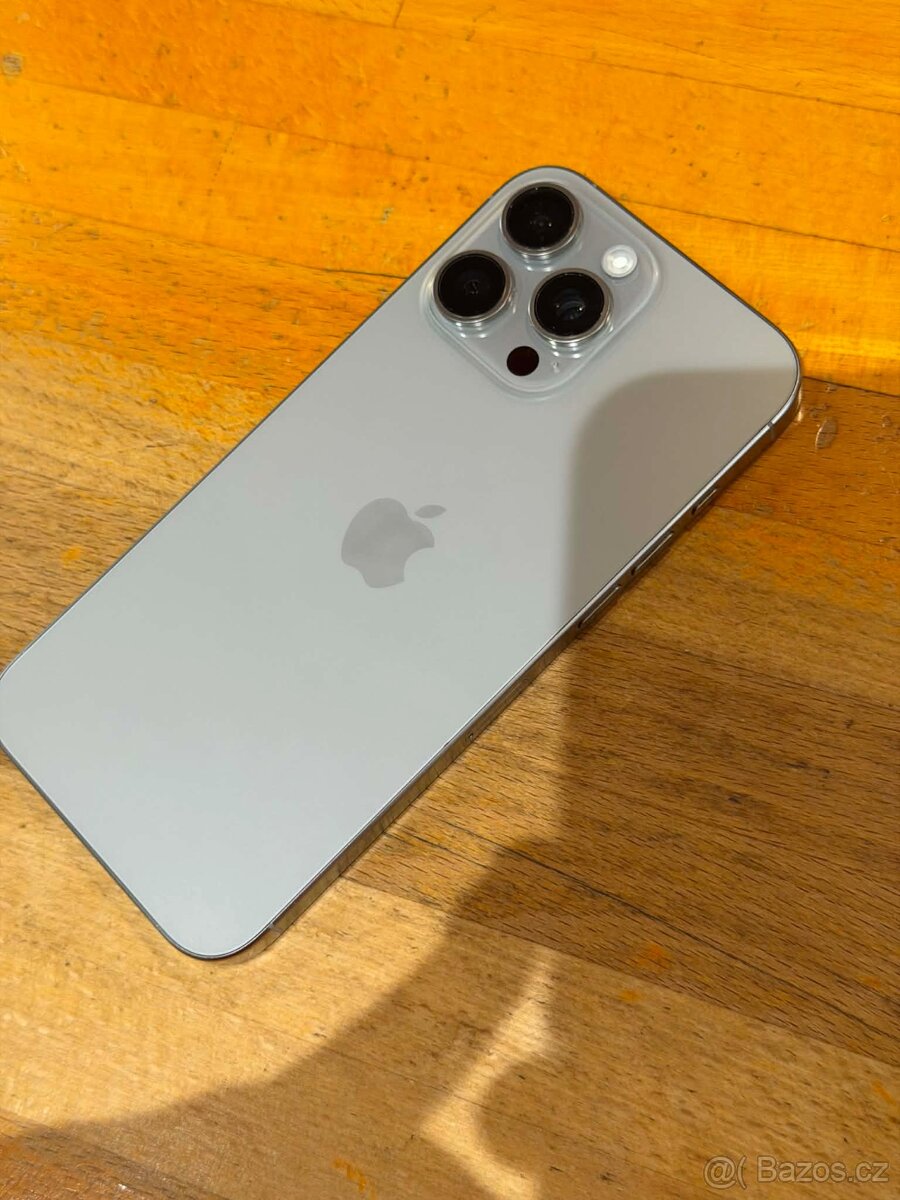 Apple IPHONE 16 Pro Max 256gb, SILVER TITAN. Top - 2