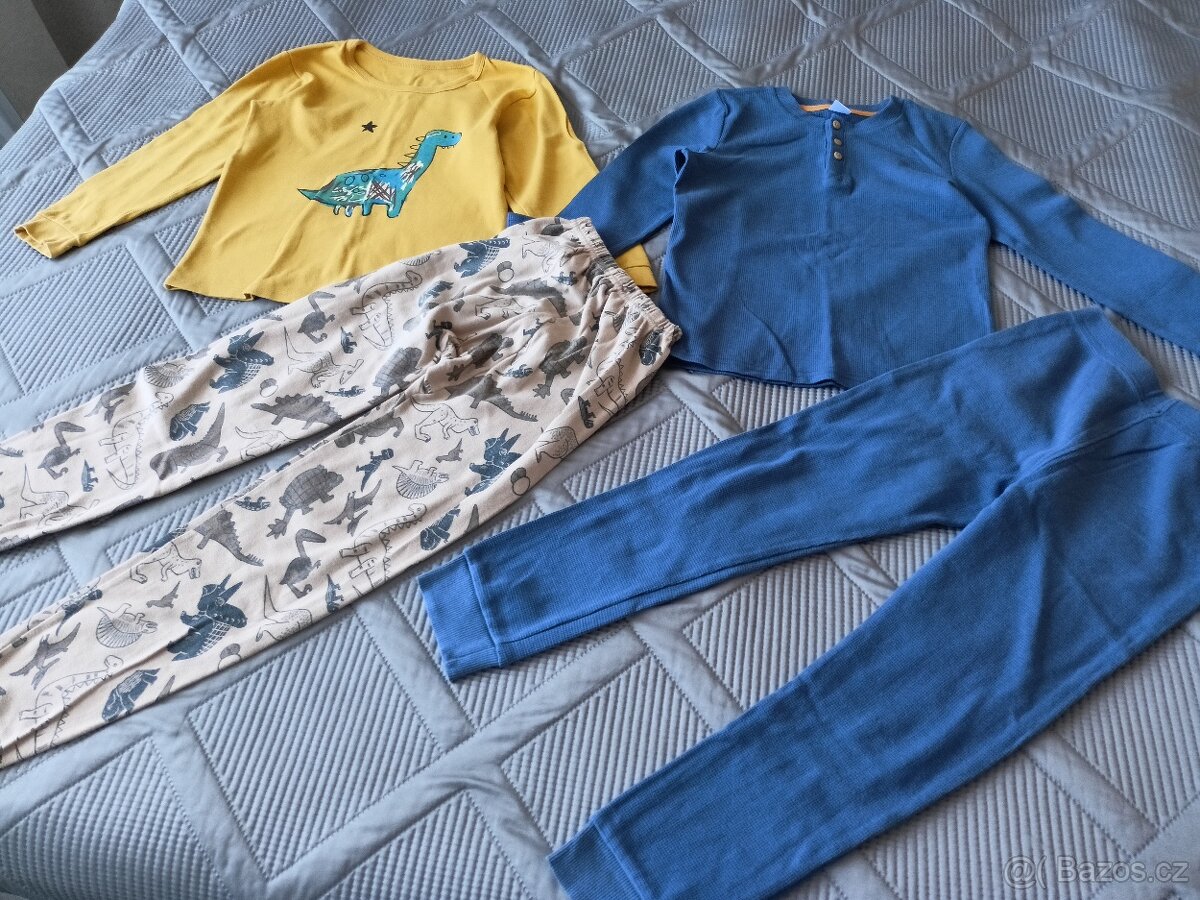 2x dětské pyžamo, 122/128 - 2